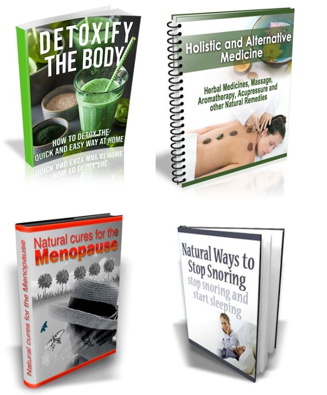 Bundle of Holistic and Alternative Medicine,Detoxify the Body, Natural Ways to Stop Snoring and Natural Cures for Menopause